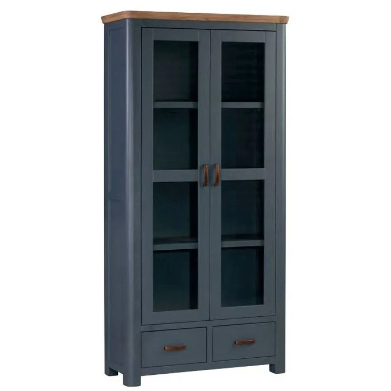 AM Treviso M Blue Display Cabinet